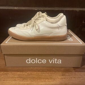 Dolce Vita White Sneakers
